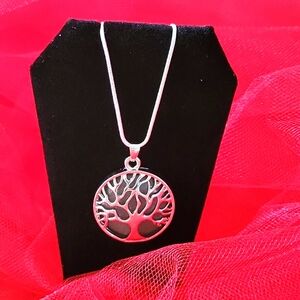 Tree of life fashion silver necklace